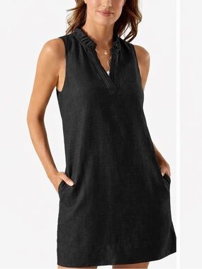 Tommy Bahama | Two Palms Linen Sleeveless Shift Mini Dress Size Medium